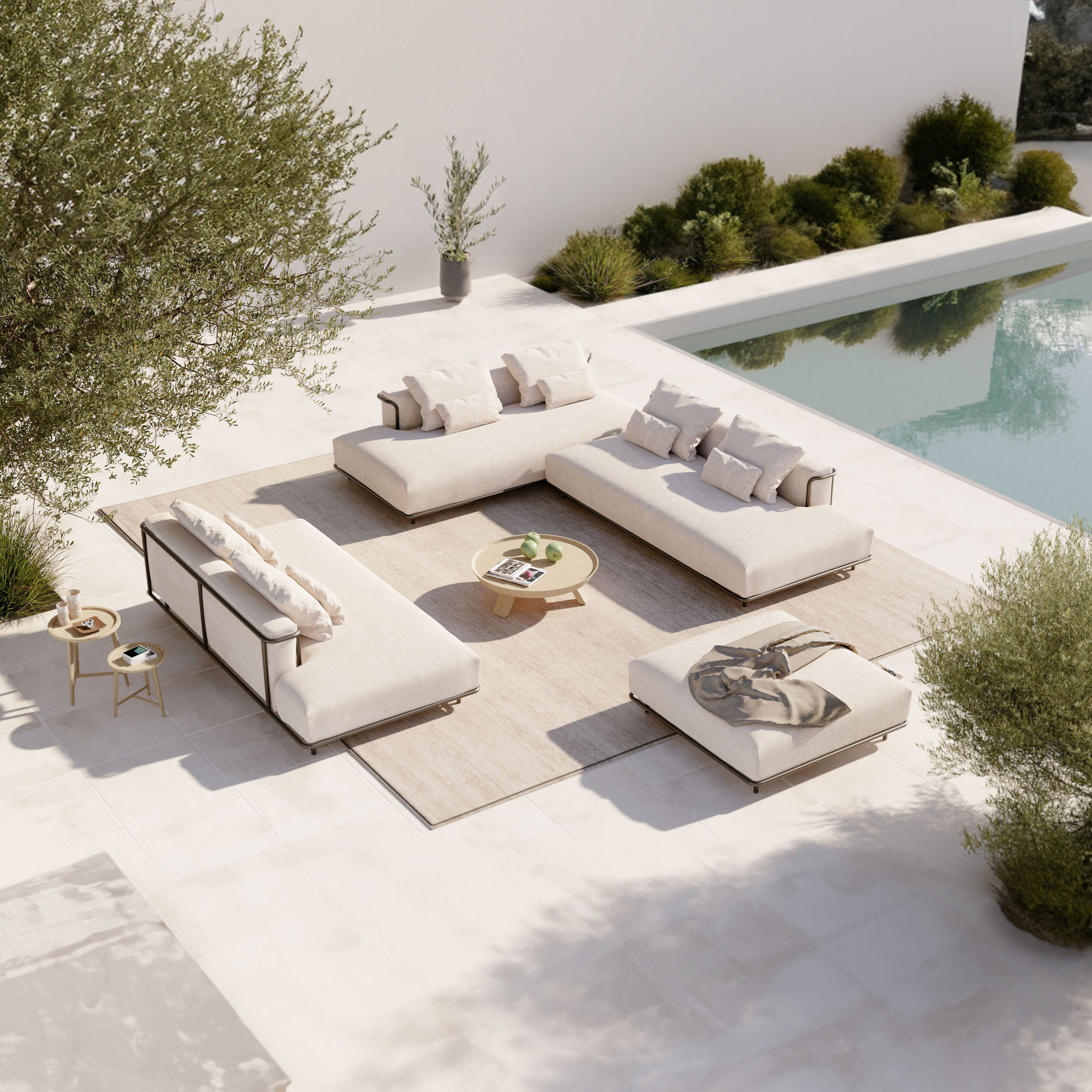 Outdoor living lounge discount